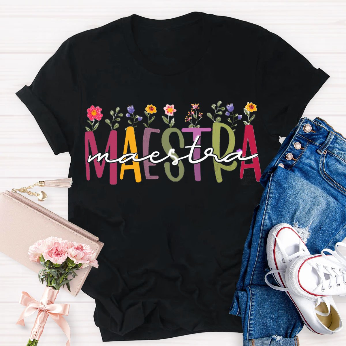 Maestra Spanish Teacher T-Shirt