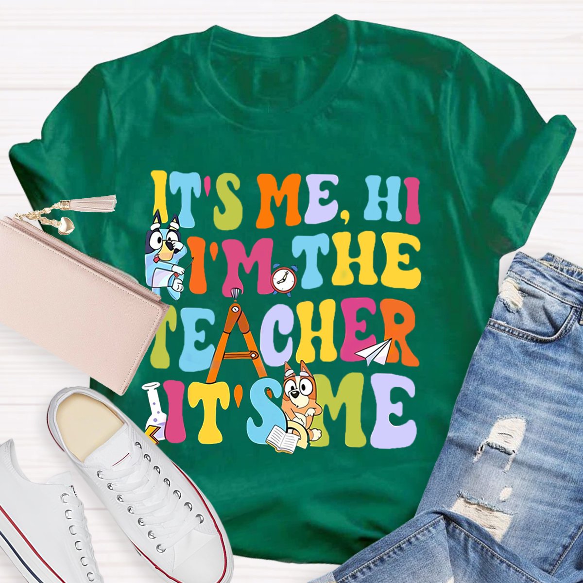 Its Me Hi I'm The Teacher T-Shirt