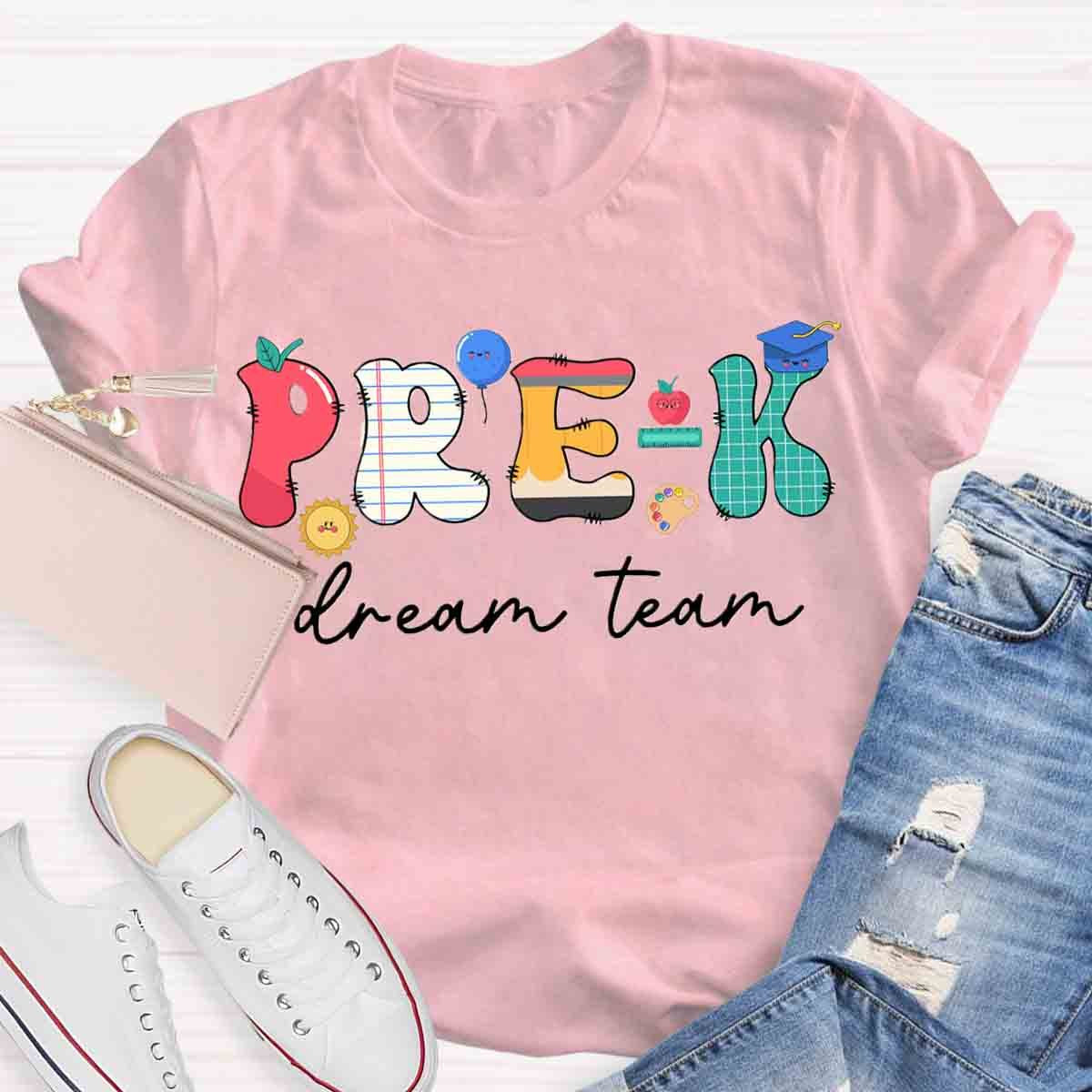 Personalized Name Pre-k Teachers T-Shirt