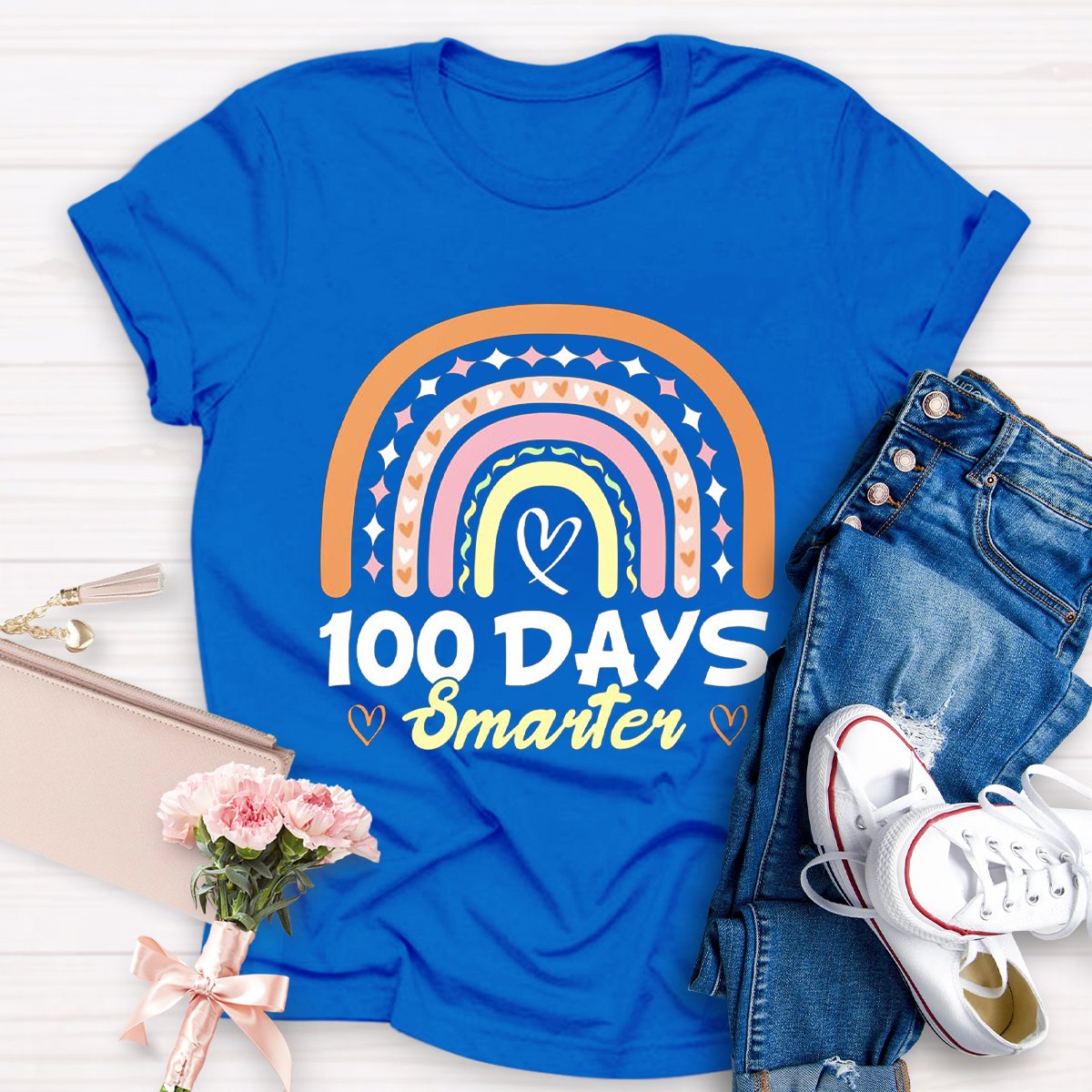 100 Days Smarter Teacher Shirt