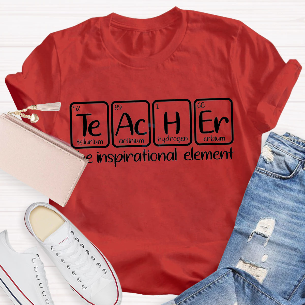 The Inspirational Element Teacher T-Shirt