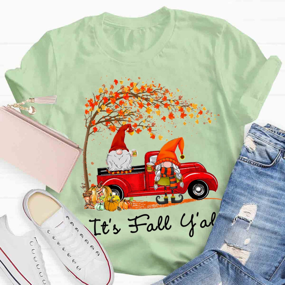 It's Fall Y'all Christmas T-shirt