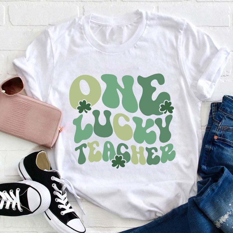 One Lucky Teacher T-Shirt