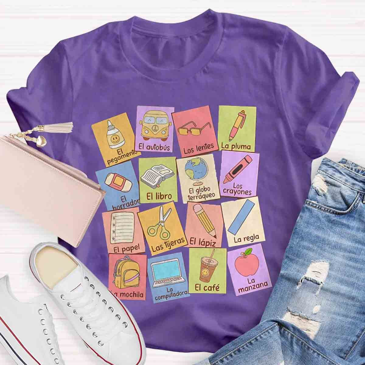 Cute Spanish Teach Spanish Teacher T-Shirt