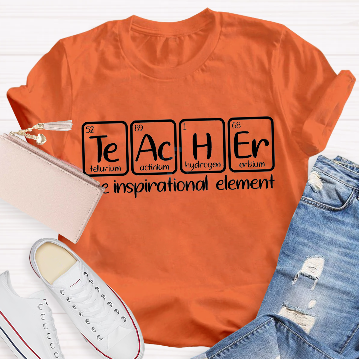 The Inspirational Element Teacher T-Shirt