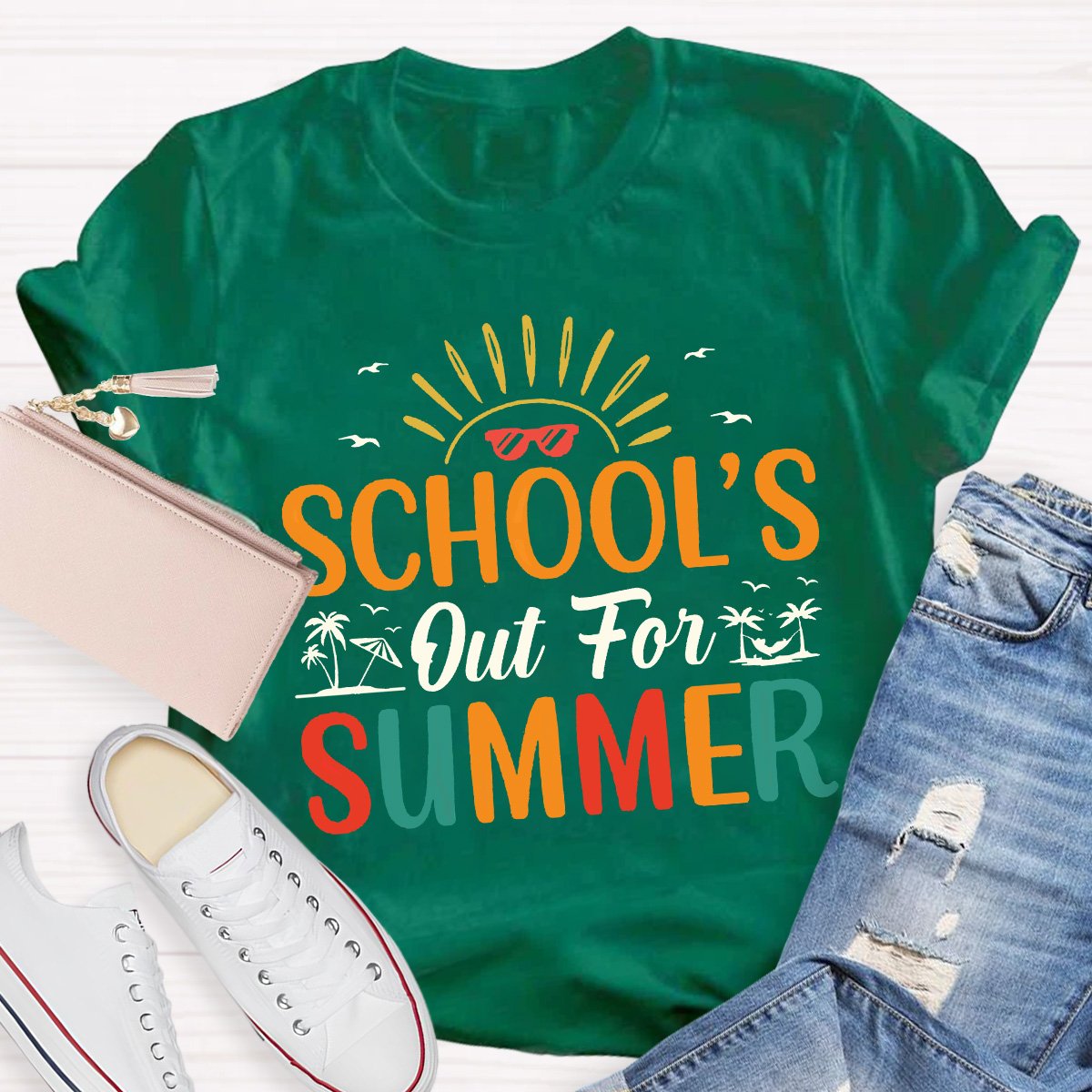 School's Out For Summer Teacher Shirt