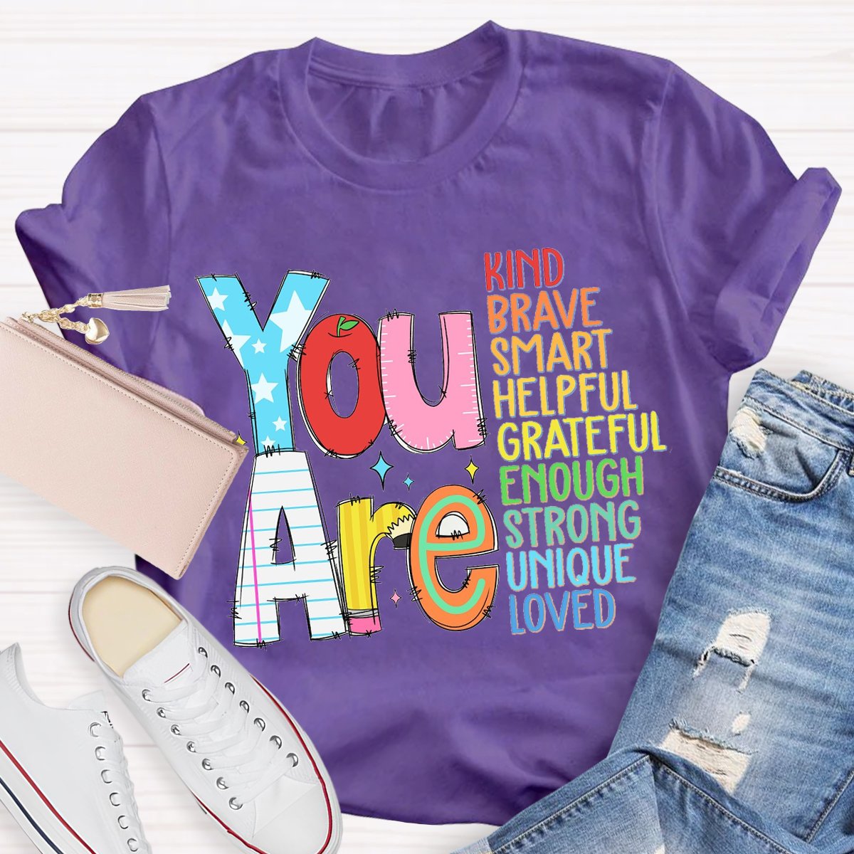 You Are Kind Back To School Teacher T-Shirt