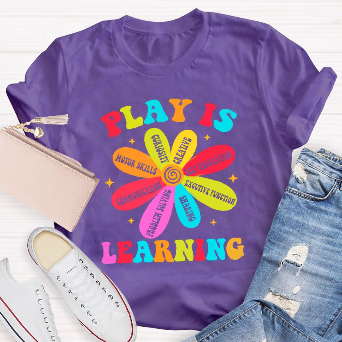 Play Is Learning Teacher Back To School T-Shirt