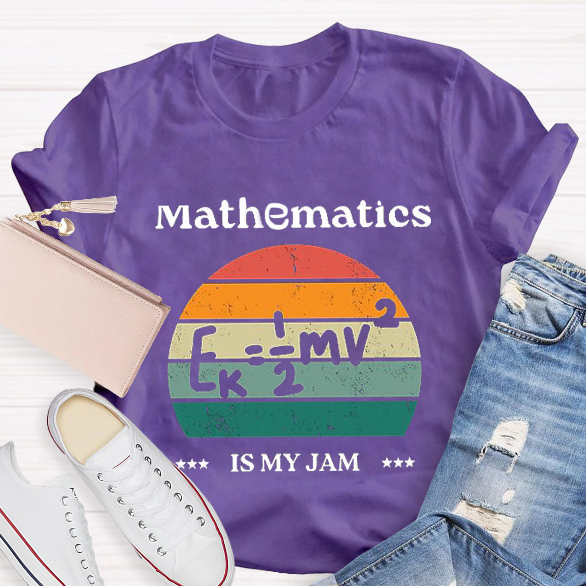 Mathematics Is My Jam Teacher T-Shirt