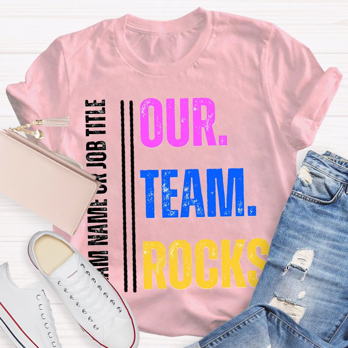 Personalized Team Name Coworker Teammate T Shirt