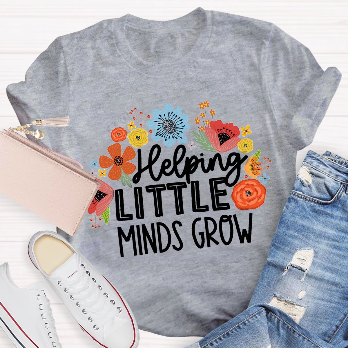 Helping Little Minds Grow TeachersT-Shirt