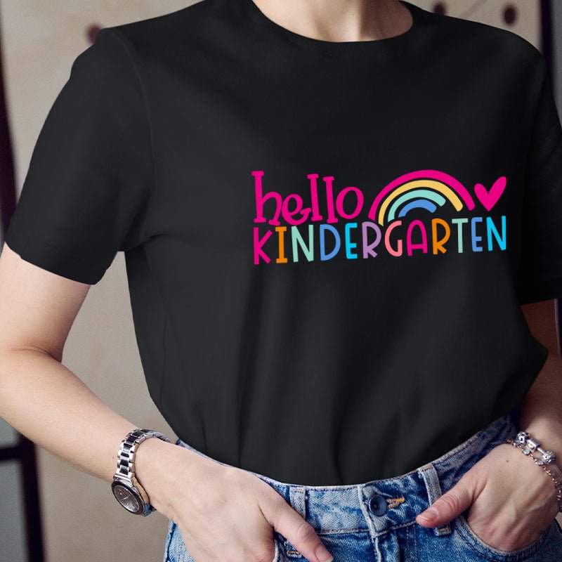 Personalized Hello Teacher T-Shirt