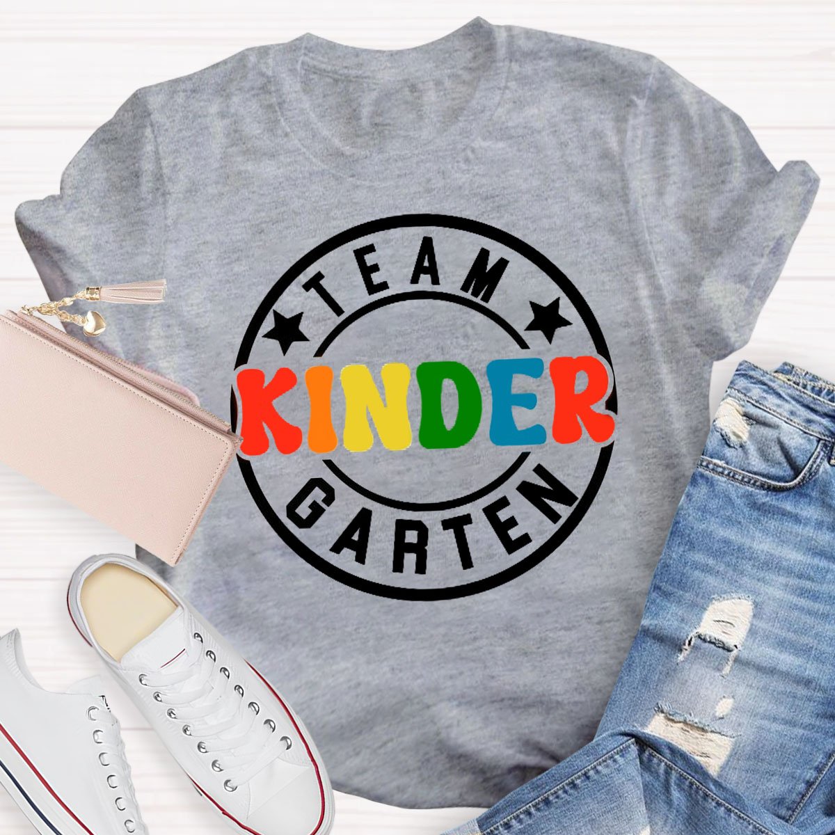 Personalized Design Teacher's Team Grade T-Shirt