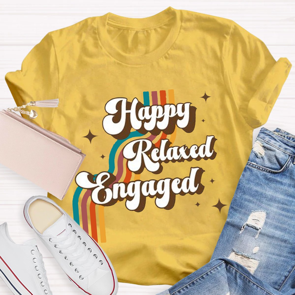 Happy Relaxed Teacher Shirt