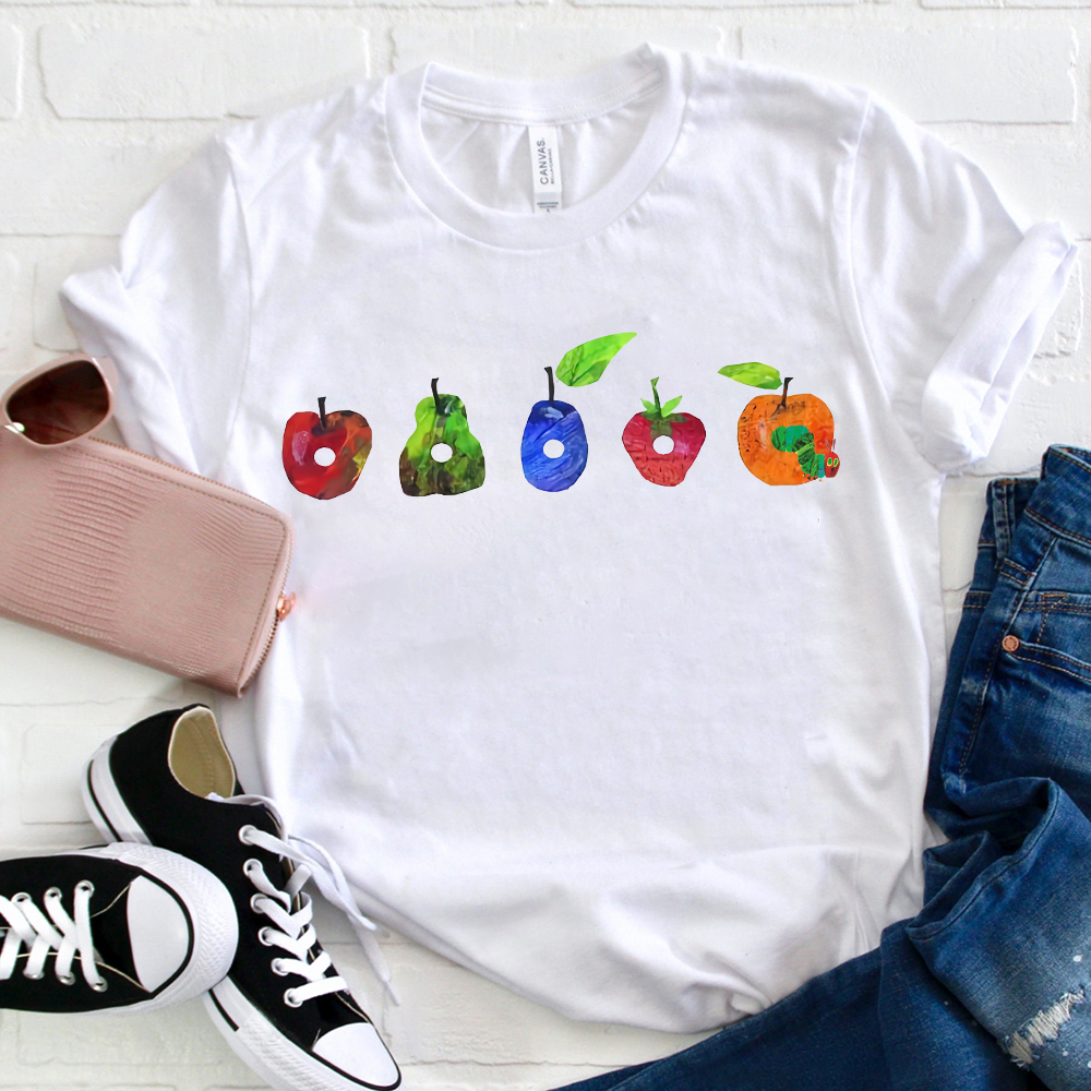 Fruits And Caterpillar T-Shirt