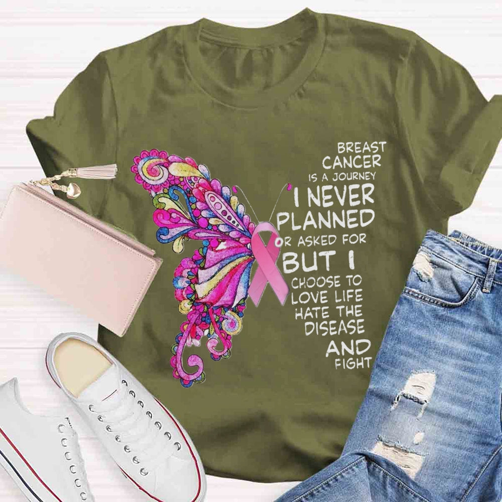 Breast Cancer Awareness Teacher T-Shirt