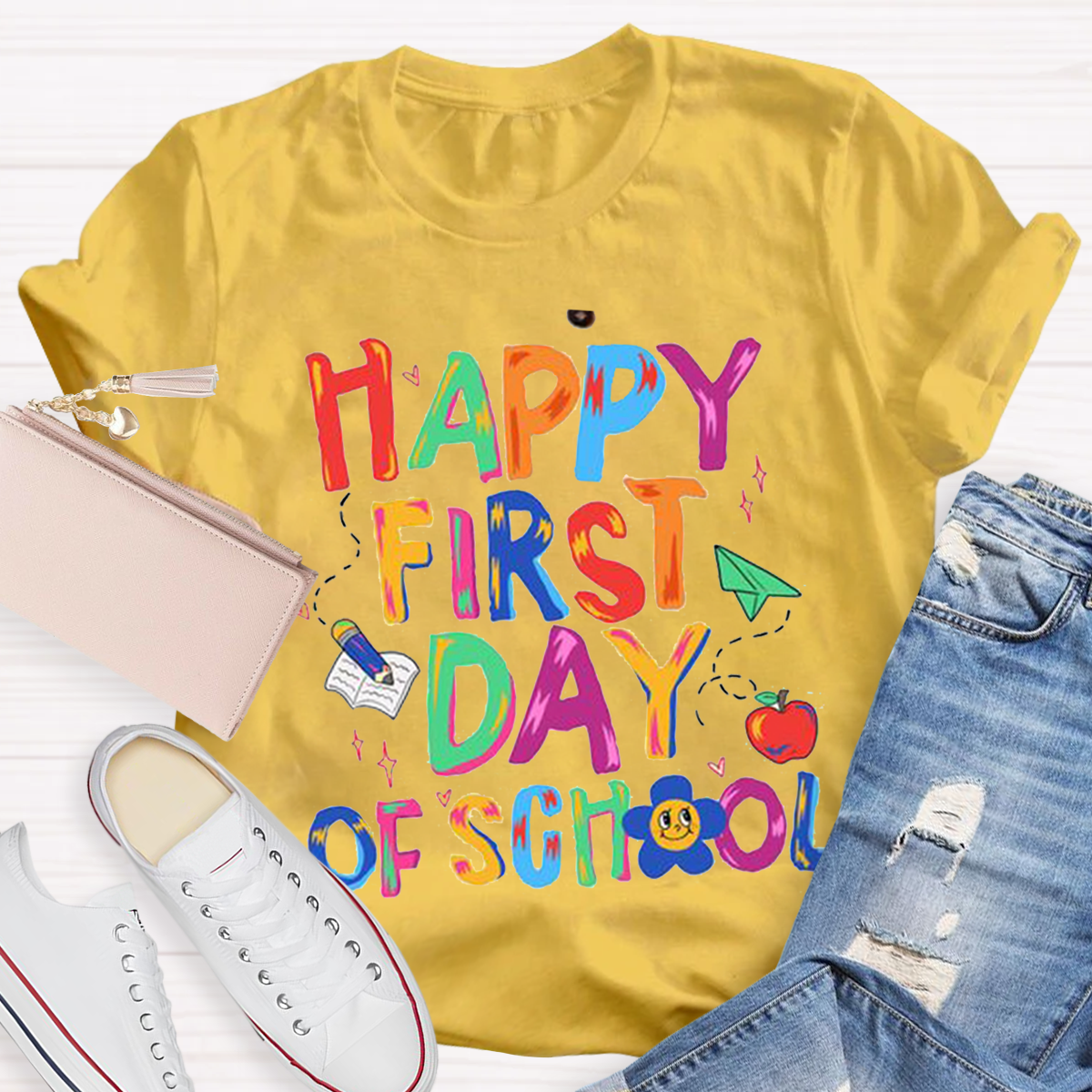 Happy First Day Of School T-Shirt