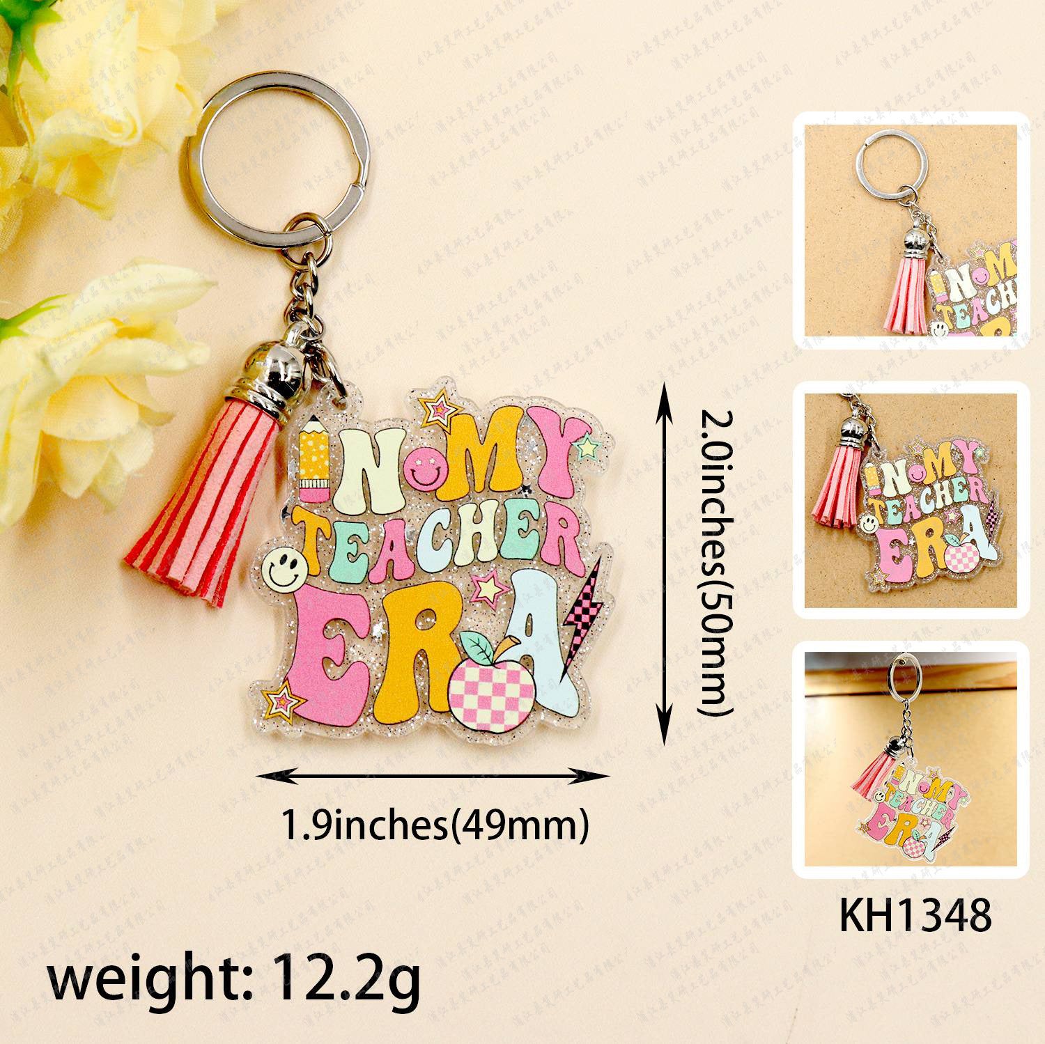 Teacher's Day Acrylic Keychain