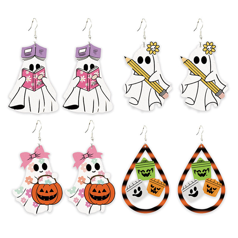Halloween Cute Ghost Earrings