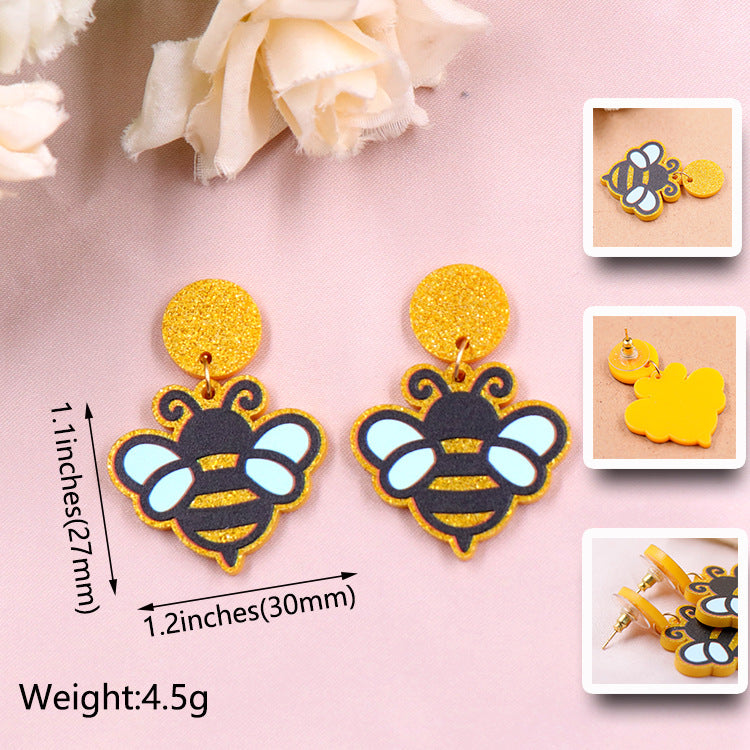 Bee Earrings