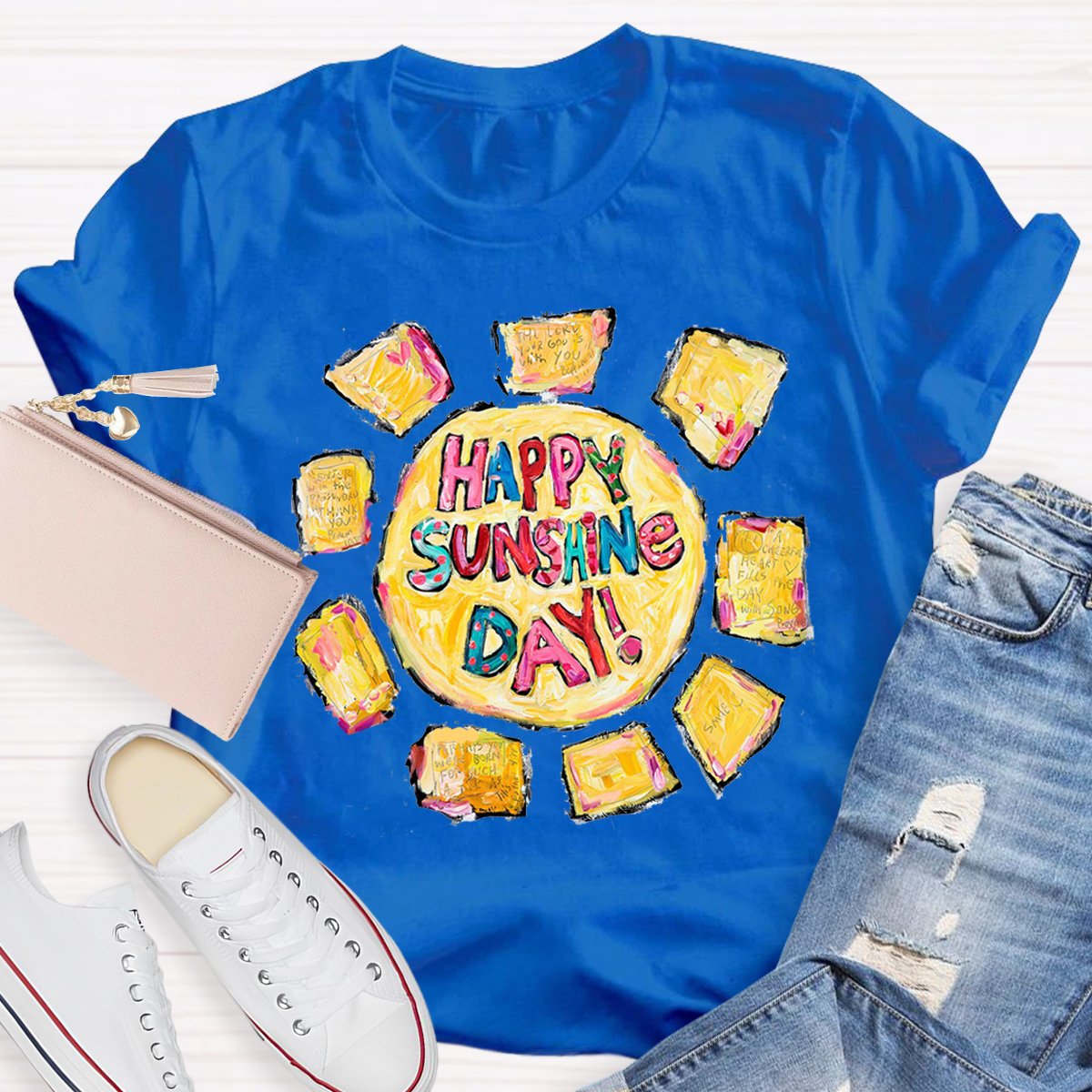 Happy Sunshine Day Teacher Shirt