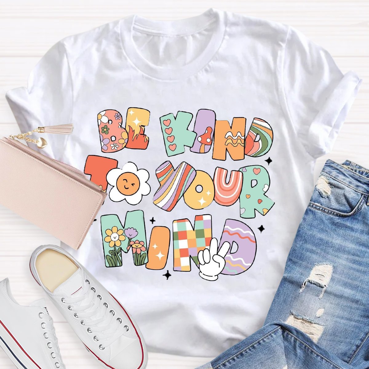 Be Kind To Your Mind Art Teachers T-Shirt