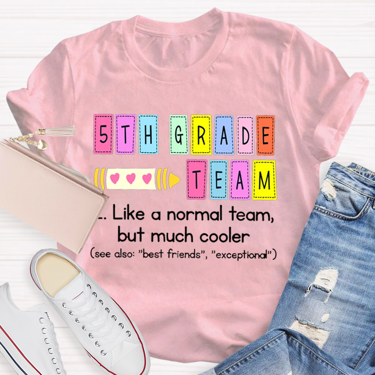 Personalized Grade Back To School Teacher T-Shirt