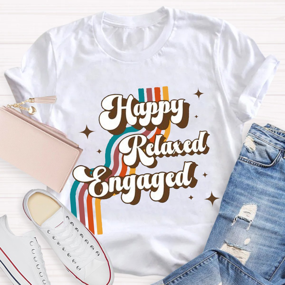 Happy Relaxed Teacher Shirt