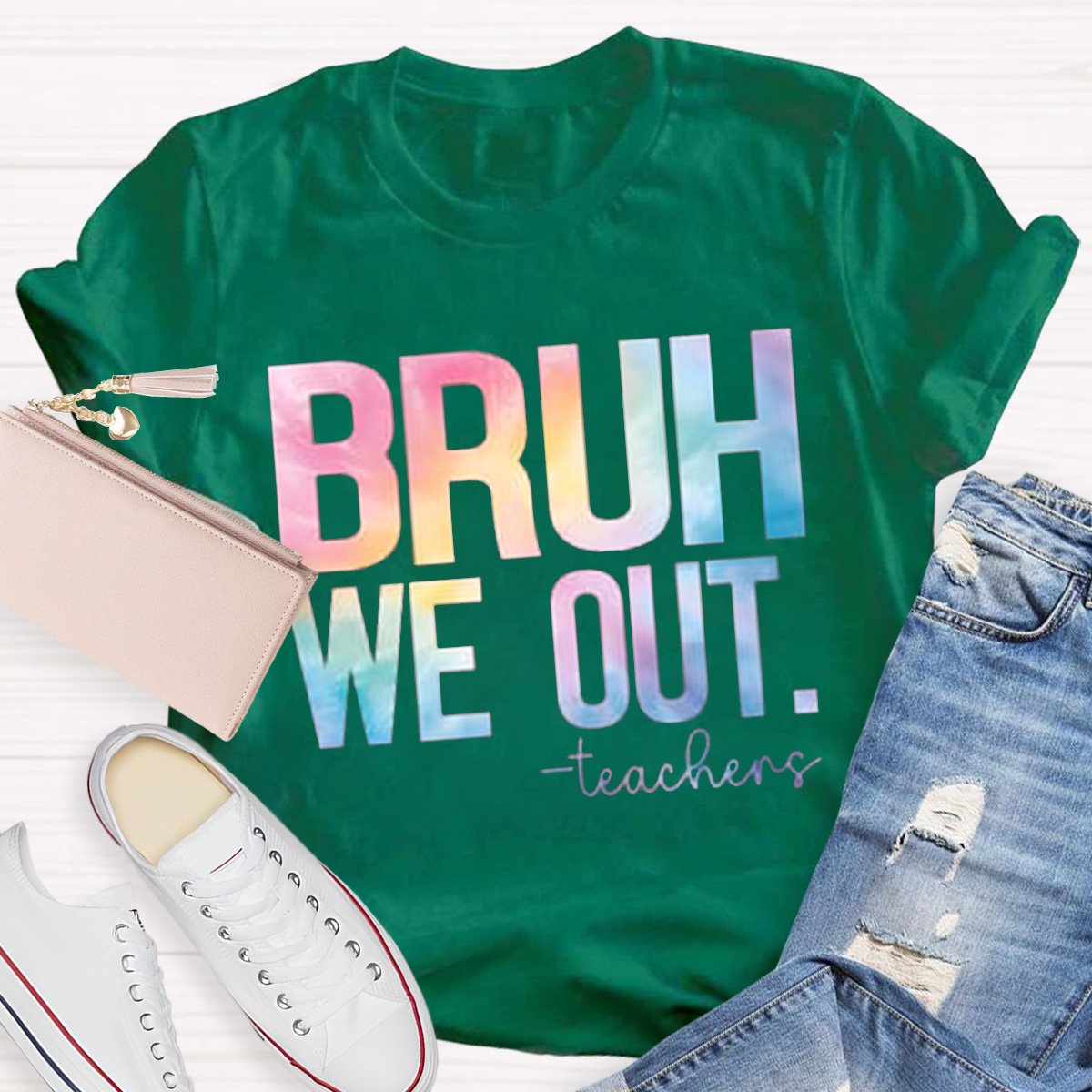 Bruh We Out Teacher Shirt