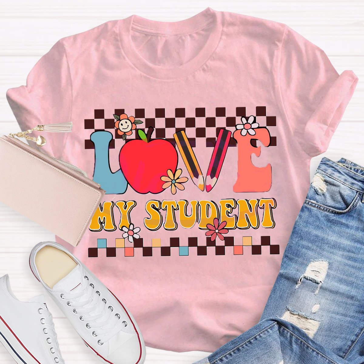 Love My Student Back To School Teacher T-Shirt