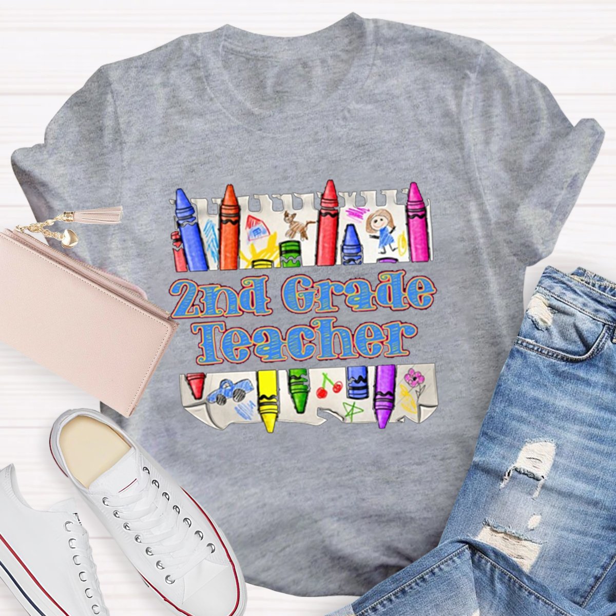 Personalized Grade Teacher Shirt