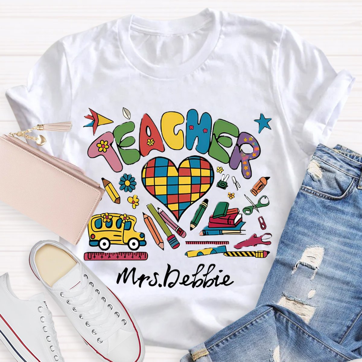 Personalized Name Teaching Aids T-Shirt