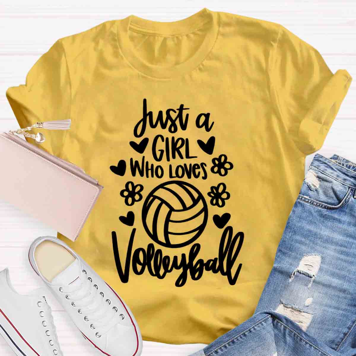 Just A Girl Who Loves Sport Teacher T-Shirt