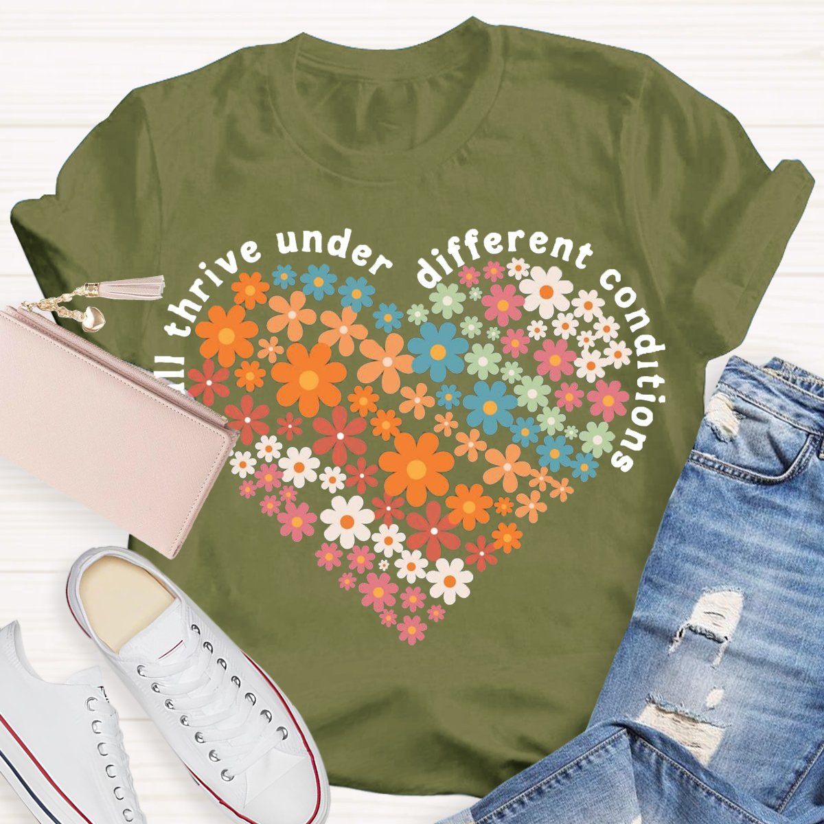 We All Thrive Under Different Conditions Shirt