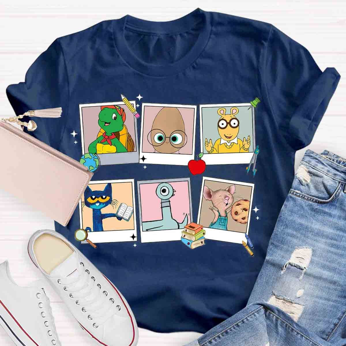 Read Children's Book Teachers T-Shirt