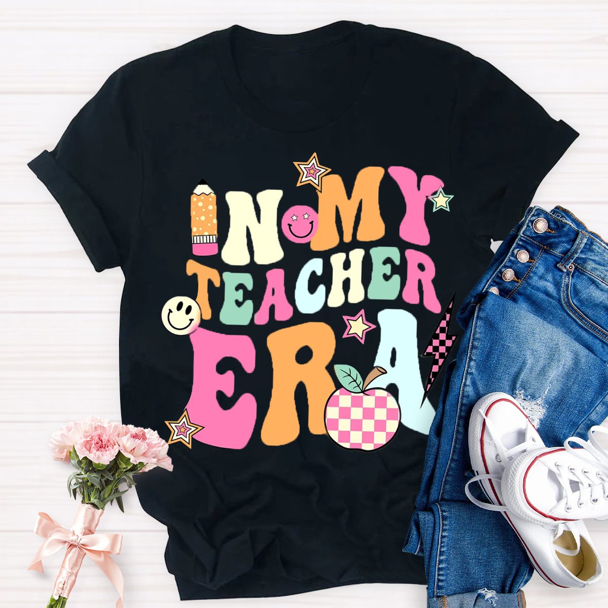 In My Teacher Era Teacher T-Shirt