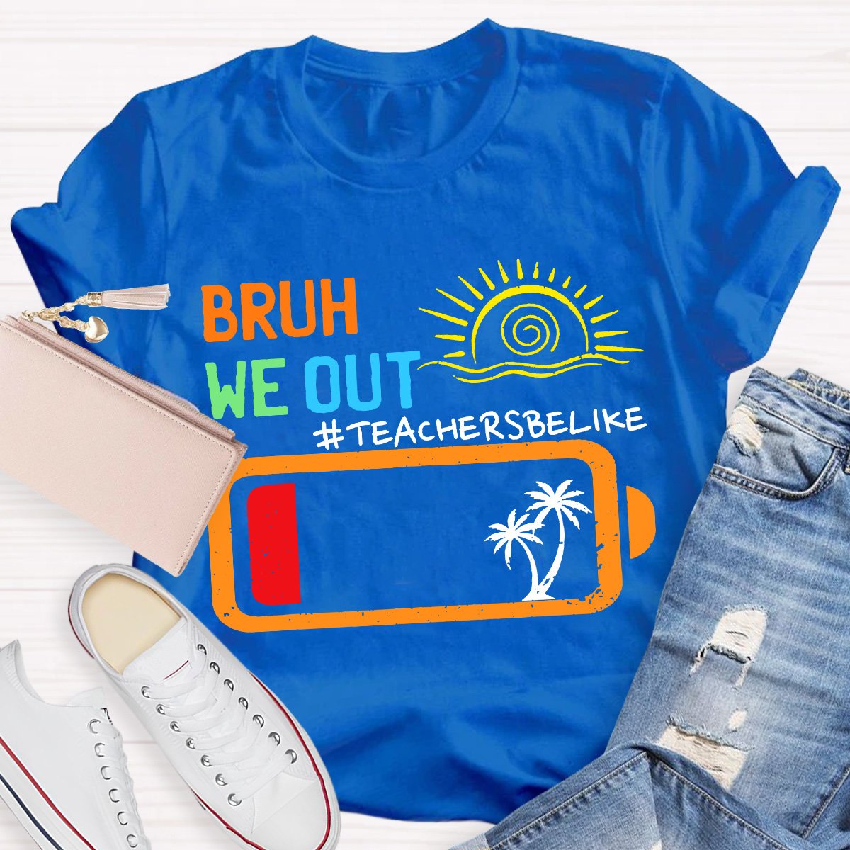 Bruh We Out Teachers Shirt