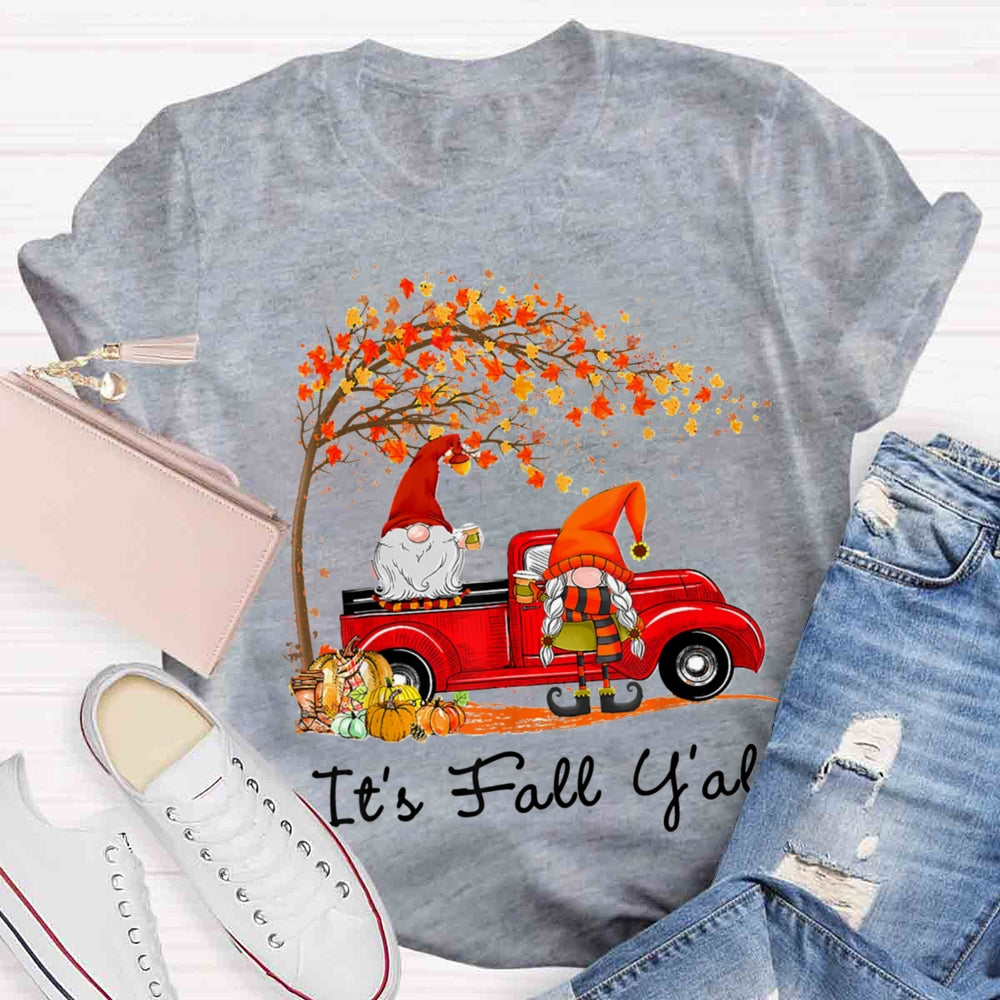 It's Fall Y'all Christmas T-shirt