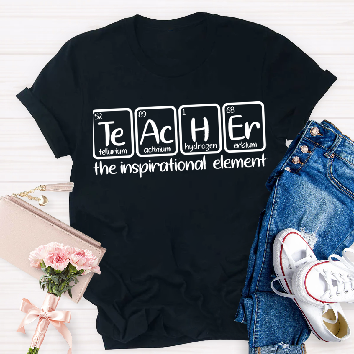 The Inspirational Element Teacher T-Shirt