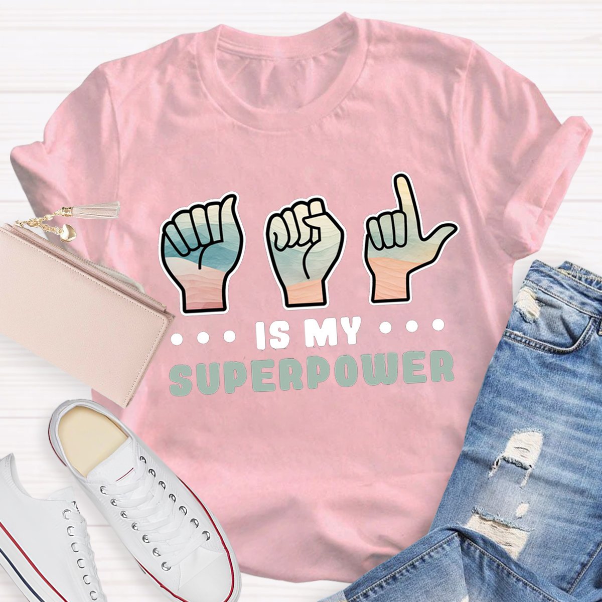 Superpower Teacher Shirt