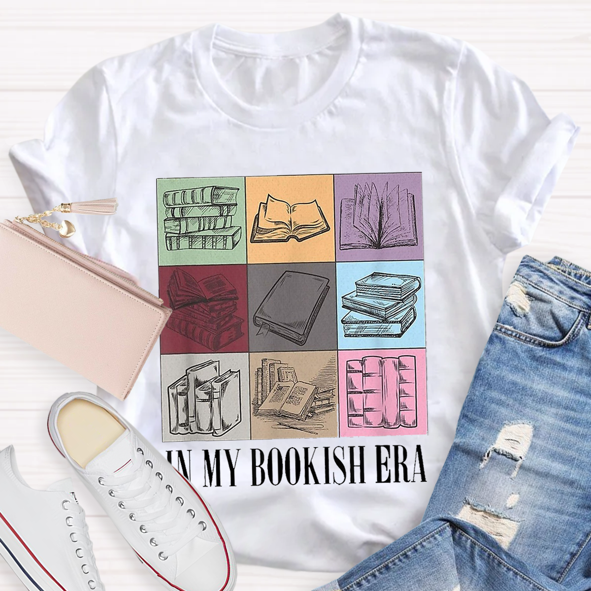 In My Bookish Era Book Lover T-Shirt