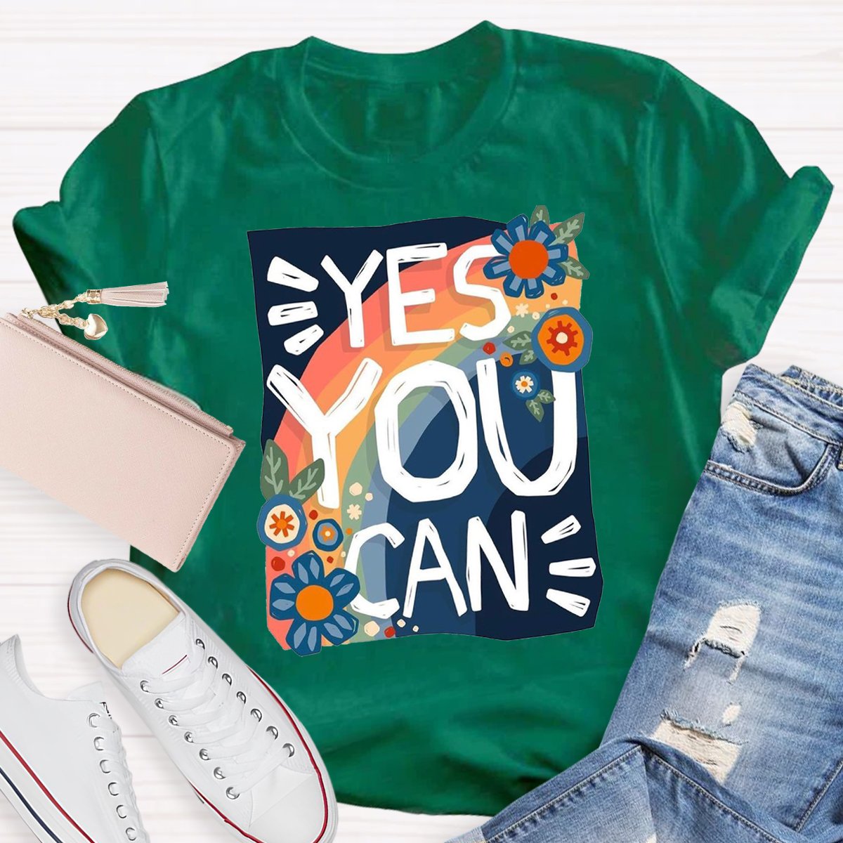 Yes You Can Teacher Shirt