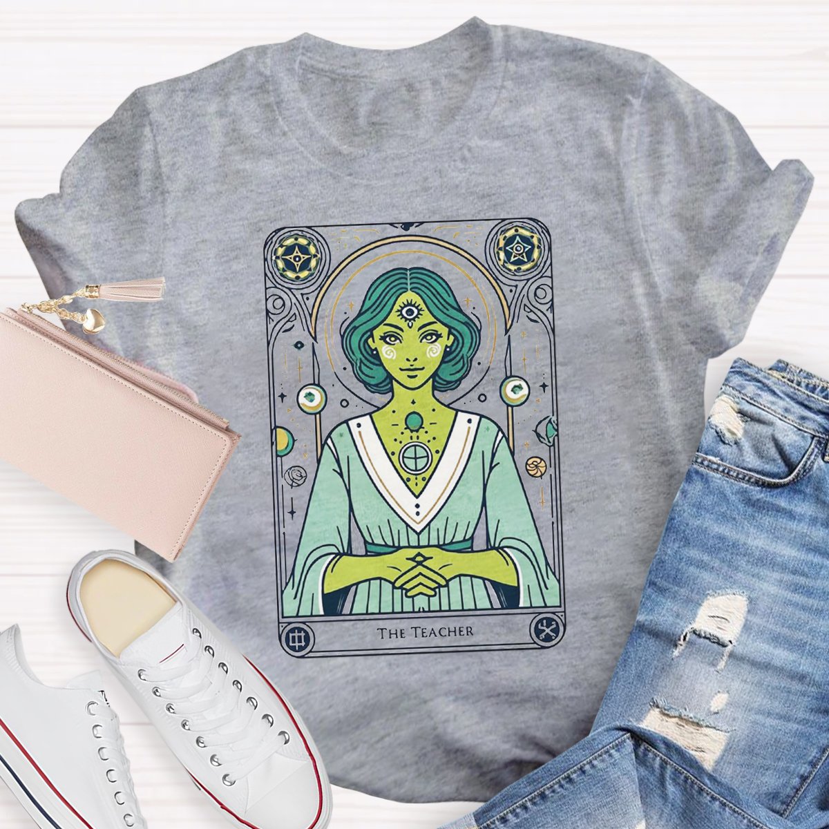 Tarot Teacher Teacher Shirt