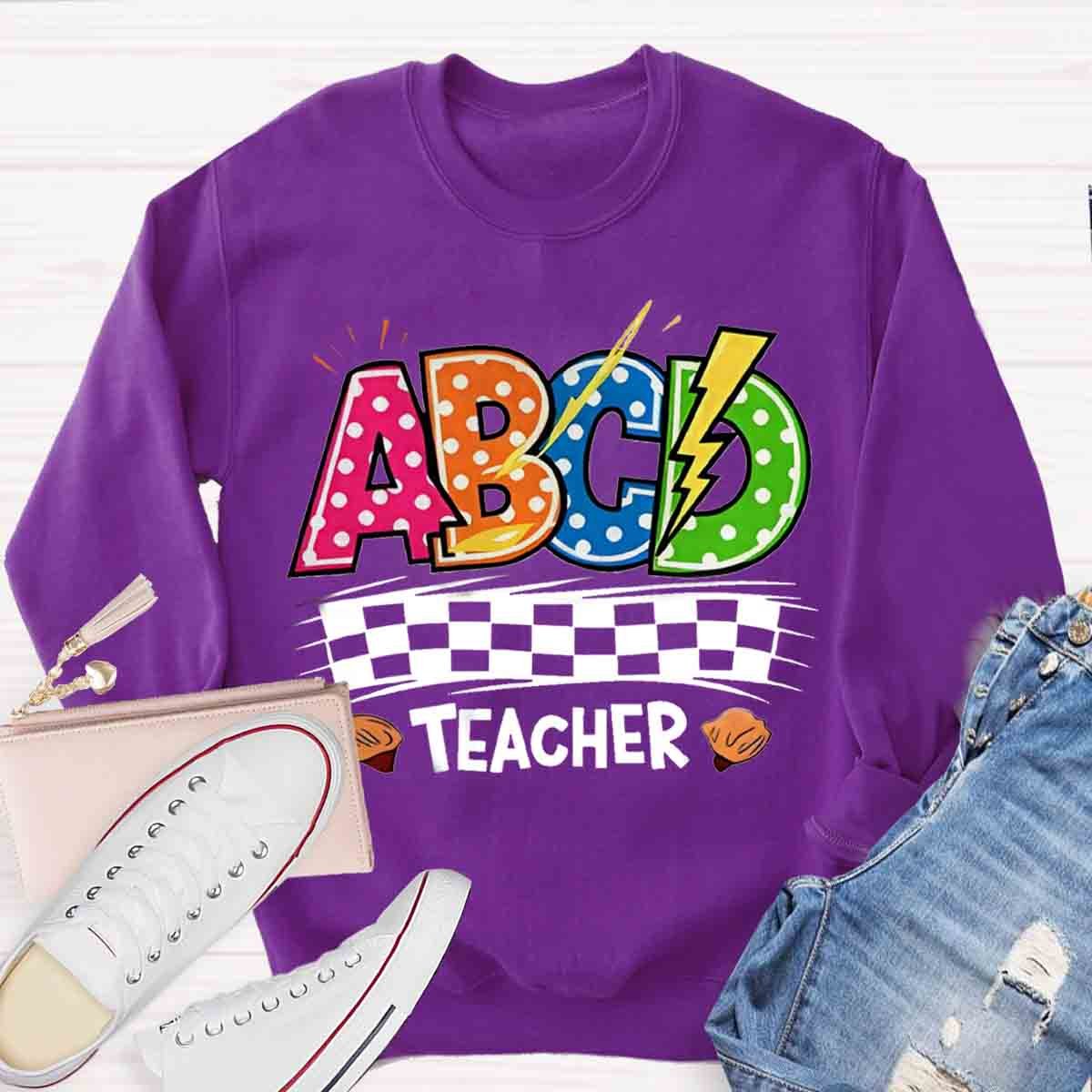 Teacher ABCD Sweatshirt