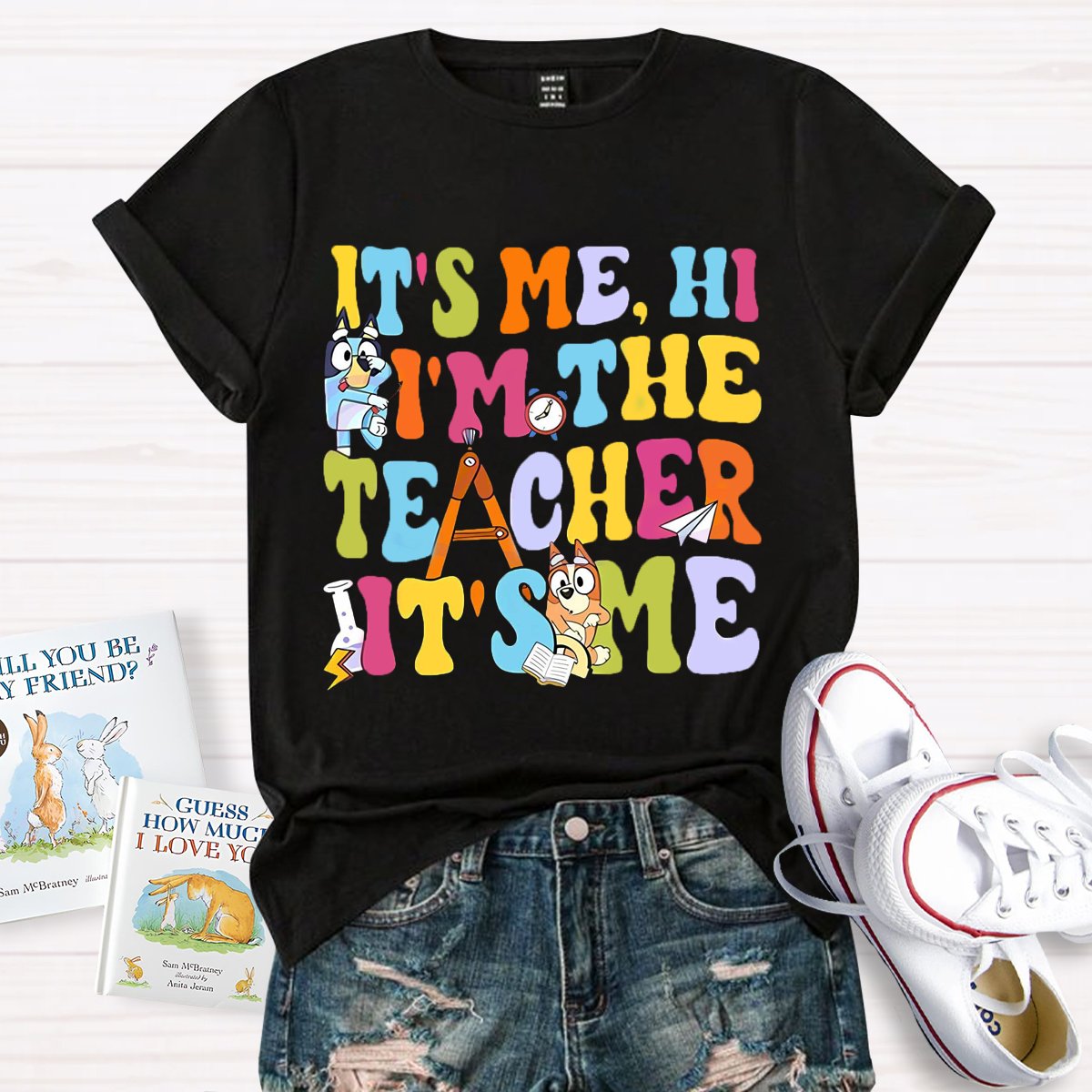 Its Me Hi I'm The Teacher T-Shirt