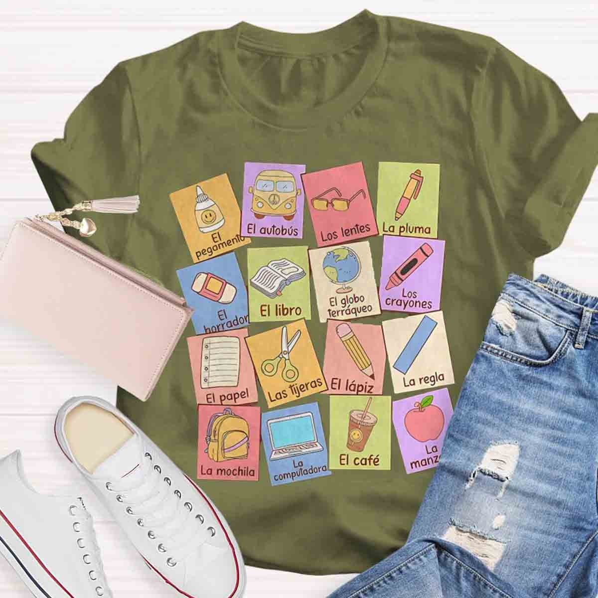 Cute Spanish Teach Spanish Teacher T-Shirt