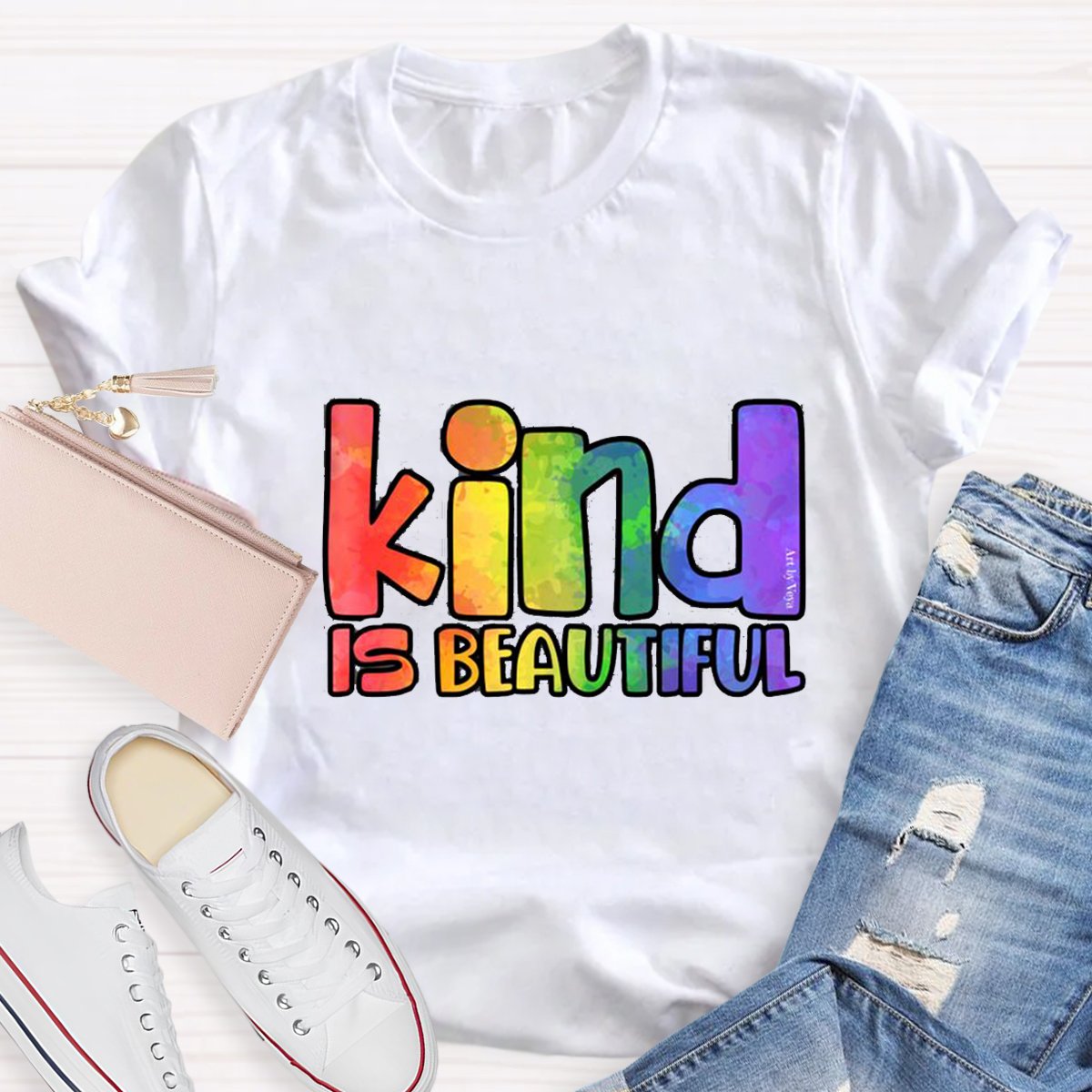 Kind Is Beautiful Teacher Shirt