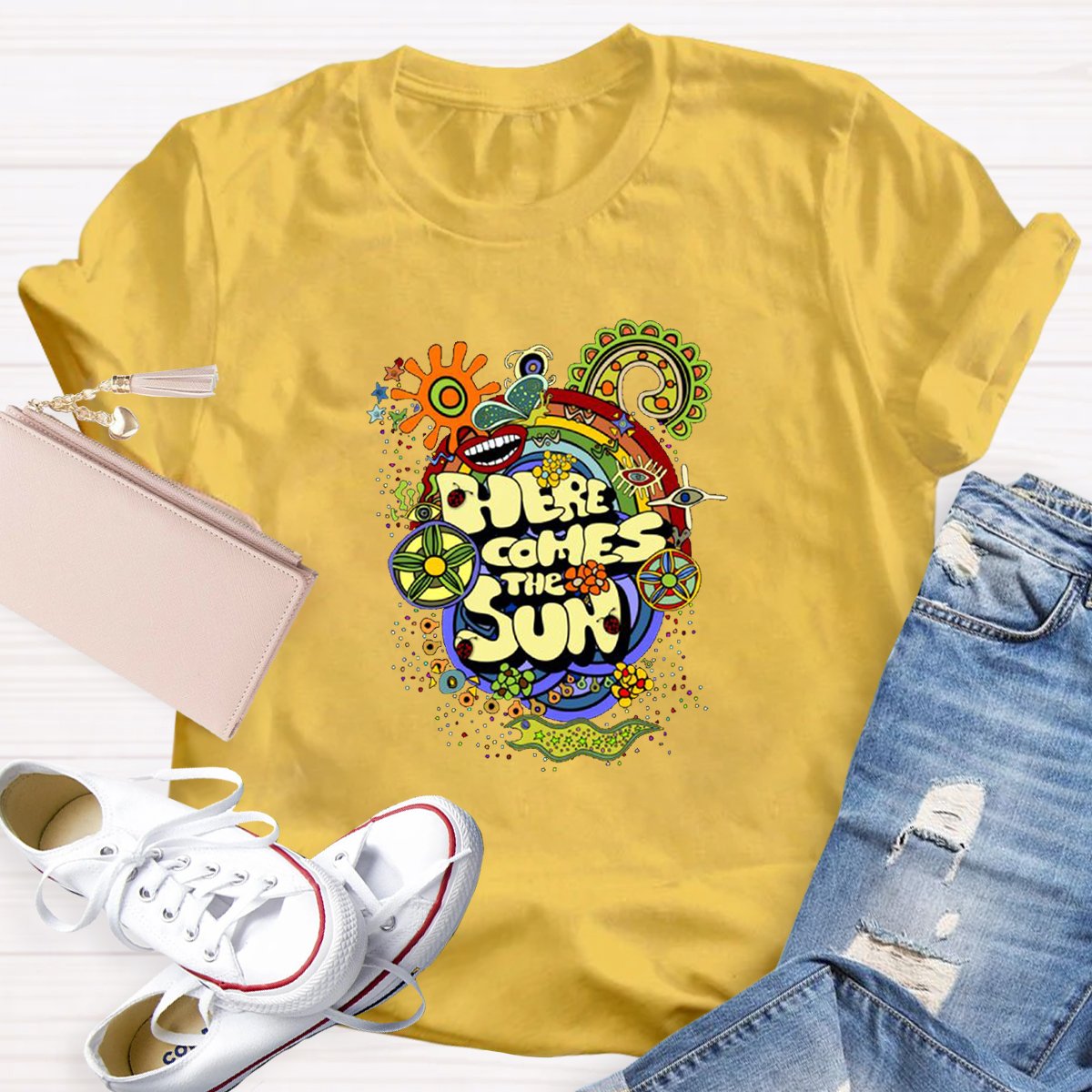 Here Comes The Sun Teacher Shirt