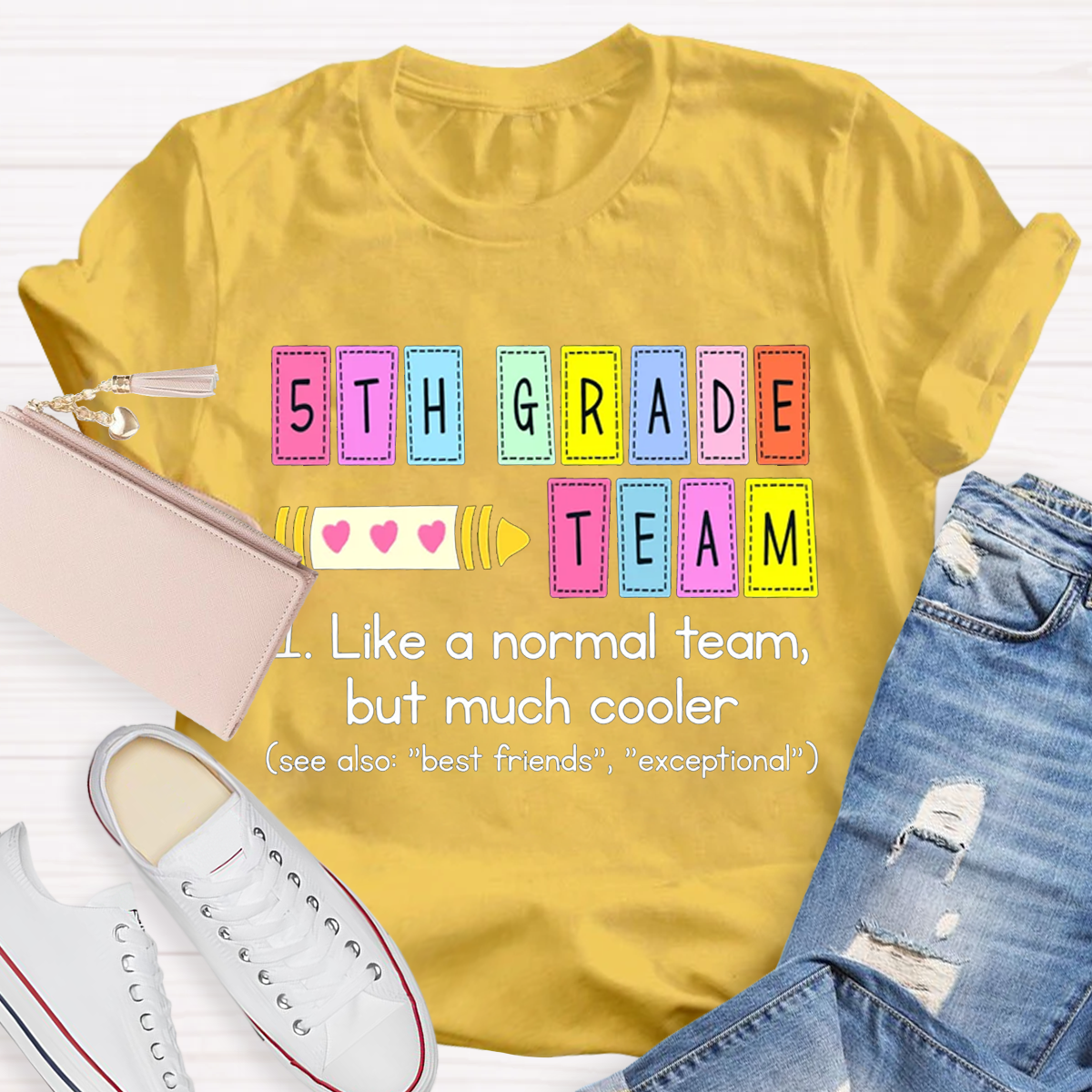 Personalized Grade Back To School Teacher T-Shirt