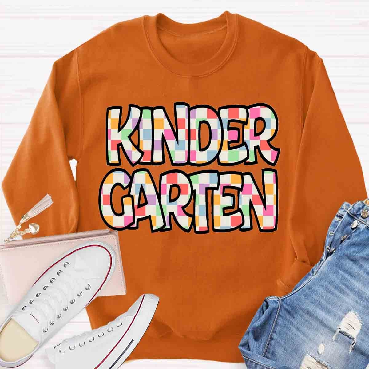 Personalized Grade Color Block Sweatshirt